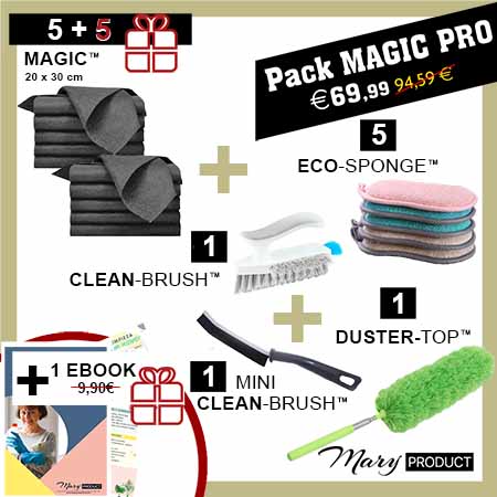 Pack MAGIC PRO - Kit complet de nettoyage